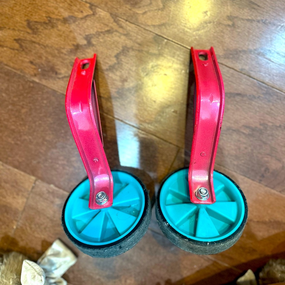 Bicycle TRAINING WHEELS FOR GIRLS BIKE Pink and Blue